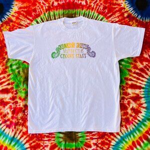 Vintage Y2K Keller Williams Mardi Gras Crew Tee